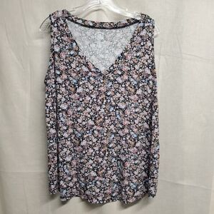 Maurices Multicolor Floral Tank Top